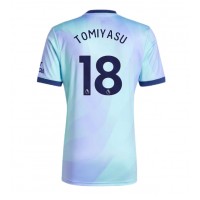 Camiseta Arsenal Takehiro Tomiyasu #18 Tercera Equipación Replica 2024-25 mangas cortas